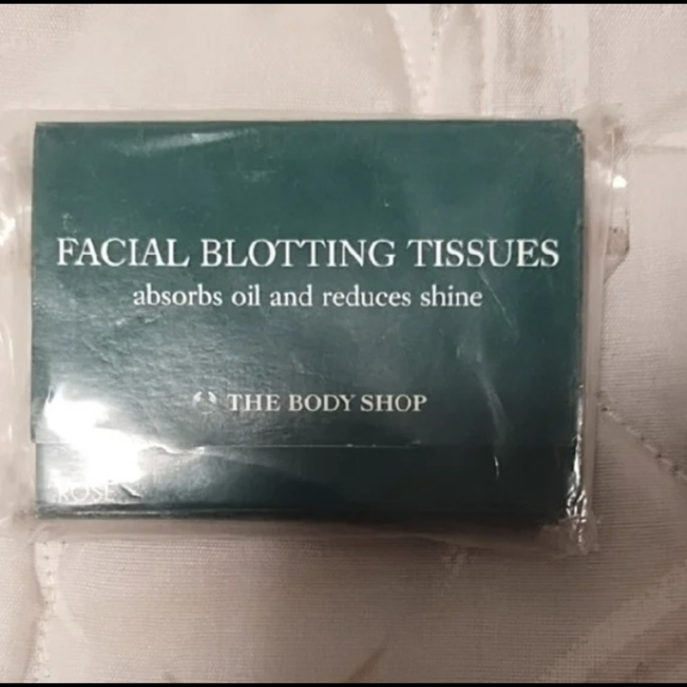 NWT The Body Shop Facial Blotting Tissues